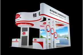 格锐展台设计展览模型图片