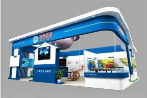 育龙教育展展台设计模型图片