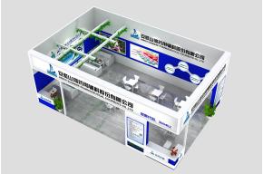 山河医药展览模型图片