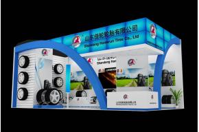 佳轮轮胎展览模型图片