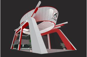 大川精械展览模型图片