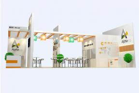 艾福能源展台3D模型图片