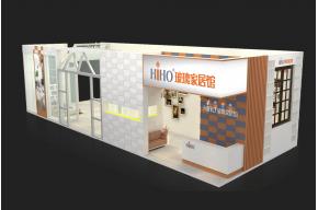 玻璃家具馆展览模型图片