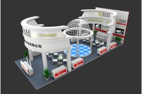昊志机电展览模型图片