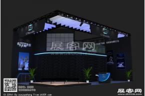 步入无限未来游戏展台3D模型