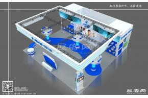 飞跃展览模型图片
