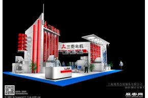 三菱电机展览模型图片