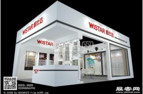威仕达展台设计模型图片