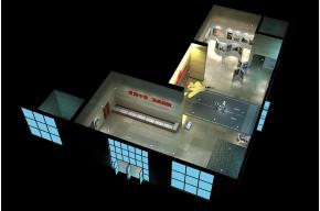 国防交通展厅3D模型效果图