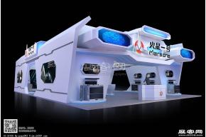 火星一号集成灶展台模型图片