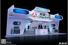 火星一号集成灶展台模型图片