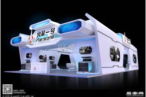 火星一号集成灶展台模型图片