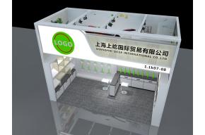 上屹不粘锅展台模型图片
