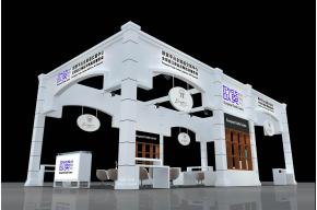 欧贸平台展览模型图片