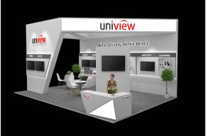 UNIVIEW展台模型图片