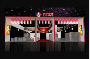 双汇食品展台模型图片