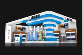 恒纶纺织展览模型图片
