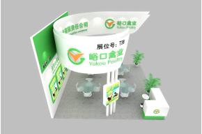 峪口禽业展览模型图片