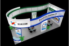 九牧机械展览模型图片