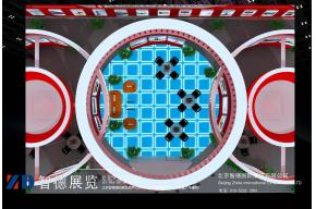 高原石油展览模型图片