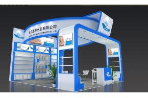 龙净水业展览模型图片