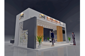 DMG电机展台模型图片