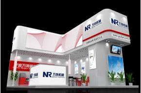 万特机械展台模型图片