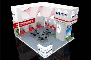 万特机械展台模型图片