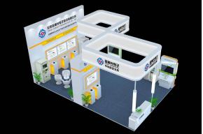 蓝盾光电子展览模型图片