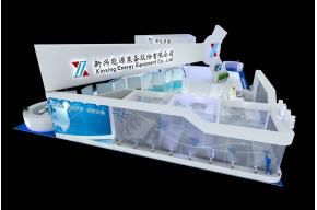 新兴能源展览模型图片