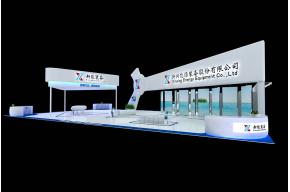新兴能源展览模型图片
