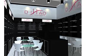 帝豪玻璃展览模型图片