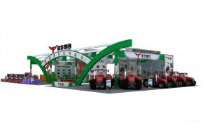 常发农机展台模型图片