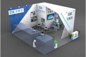 艾斯克肉类机械展台模型图片