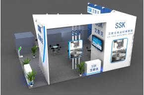 艾斯克肉类机械展台模型图片