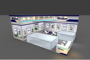 汉智数控展览模型图片