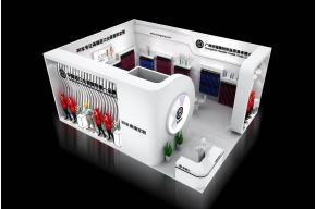 冠泰纺织展览模型图片