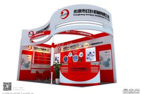 鸿业机械展览模型图片