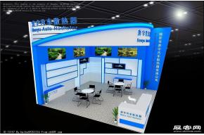 奔宇展览模型图片