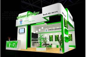冠云换热器展览模型图片