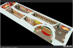 军史馆展厅模型图片