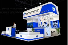 宁波茂盛气动机械展台模型图片