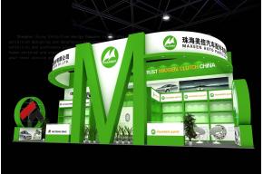 美信汽配展览模型图片