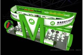 美信汽配展览模型图片