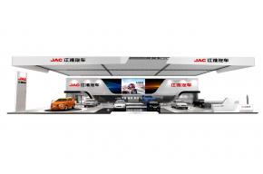 江淮汽车展览模型图片