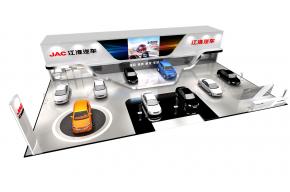 江淮汽车展览模型图片