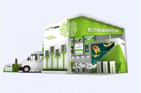 赛纳威汽配展台模型图片