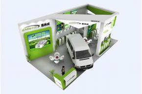 赛纳威汽配展台模型图片