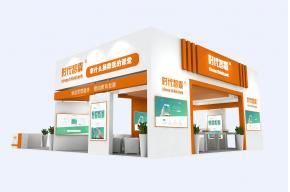 时代智囊教育展台模型图片