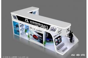 泰龙铝轮展览模型图片